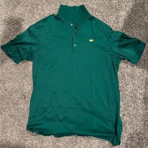 Men's masters Green Polo Shirt- size large